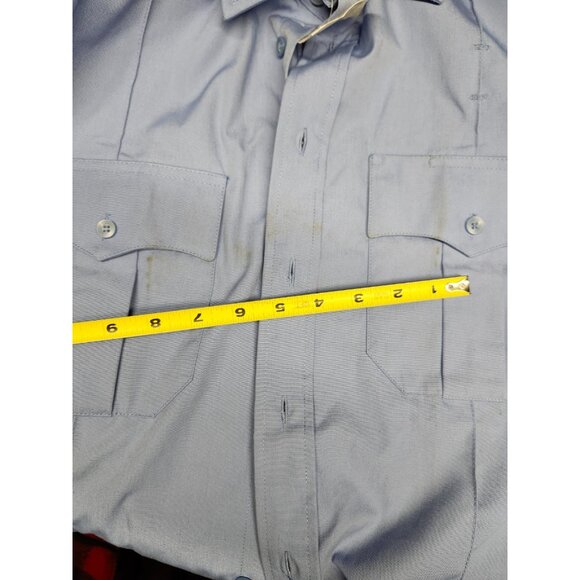ELBECO Checkpointe U6613 Men's Short Sleeve Uniform Shirt Varsity Bus 17-17 1/2 - Picture 10 of 13